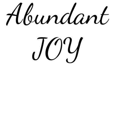 Abundant Joy - Black Thumbnail