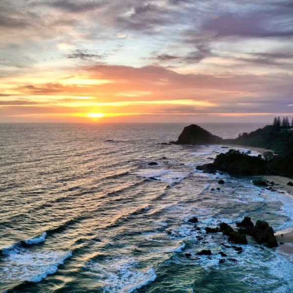 Flynns Beach Sunrise Thumbnail